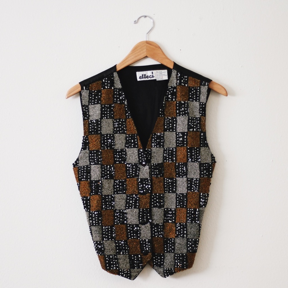 VINTAGE GEMSTONE VEST